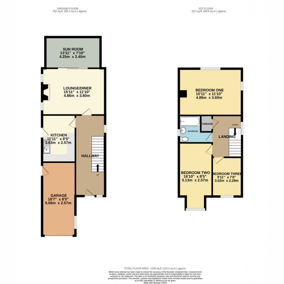 Floorplan for Wimborne Road, Bournemouth, BH11 9