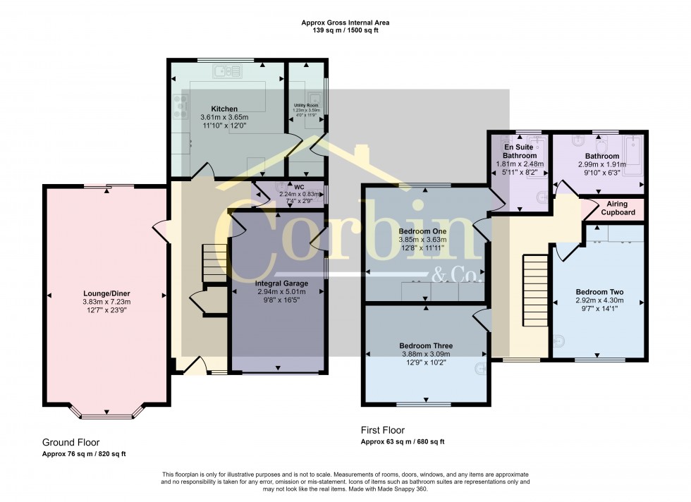 Floorplan for Alton Road, Bournemouth, Dorset