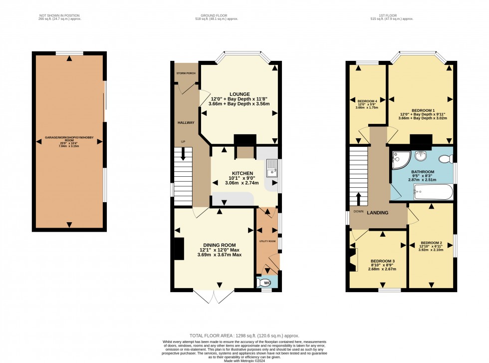 Floorplan for Columbia Road, Bournemouth, Dorset