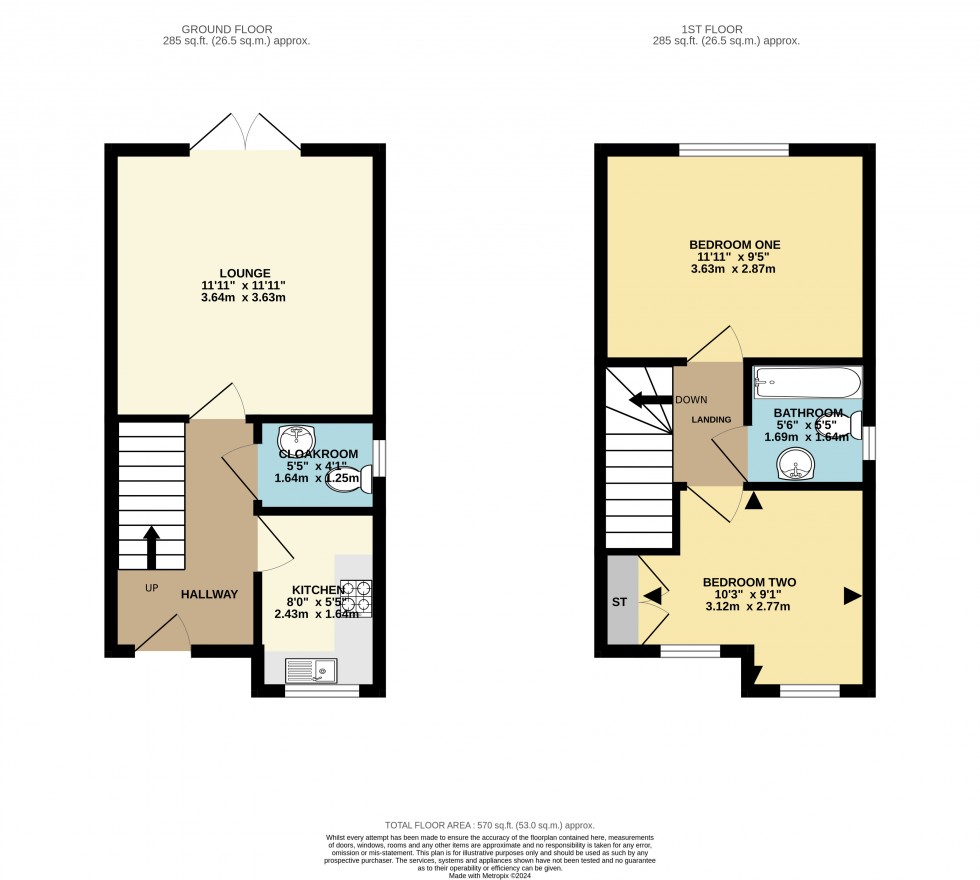 Floorplan for Dawkins Road, Poole, Dorset