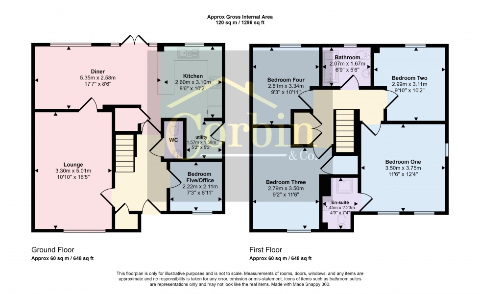 Floorplan for Blanche Place, Bearwood, Dorset