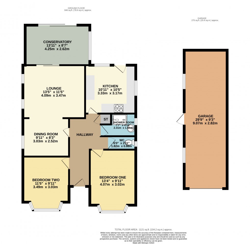 Floorplan for Exbury Drive, Bournemouth, Dorset