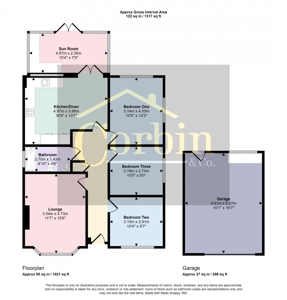 Floorplan for Weldon Avenue, Bournemouth, Dorset