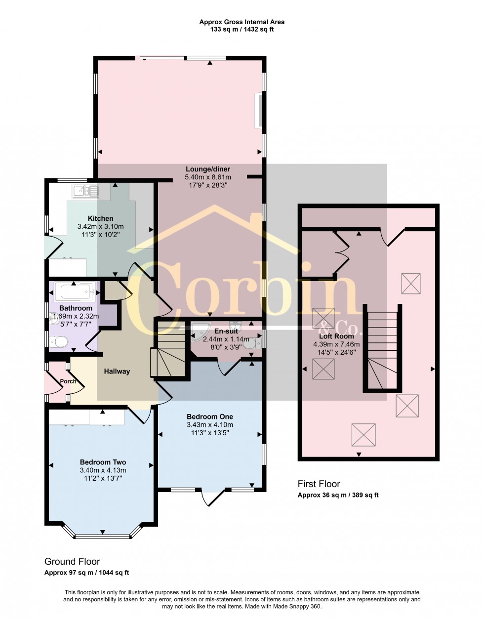 Floorplan for New Road, Bournemouth, Dorset