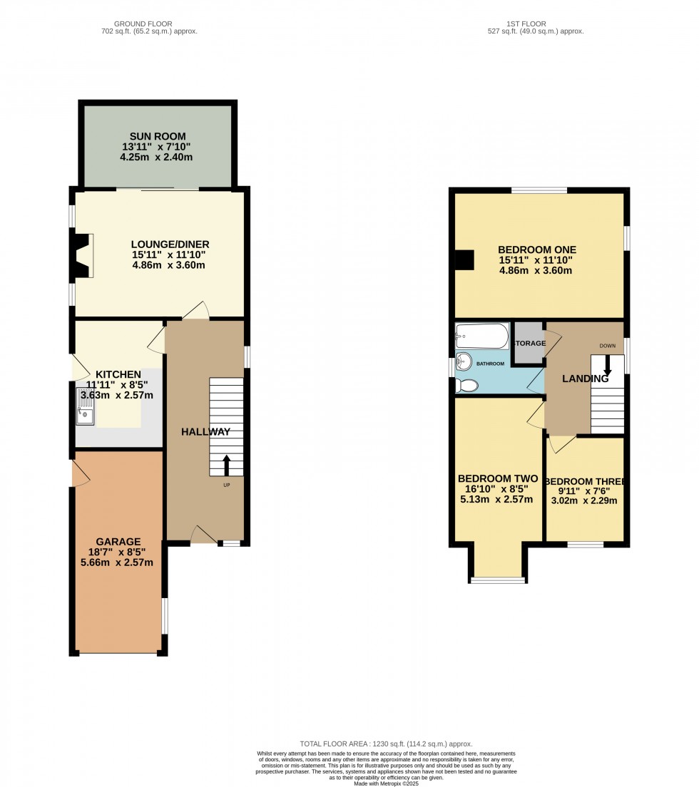 Floorplan for Wimborne Road, Bournemouth, Dorset