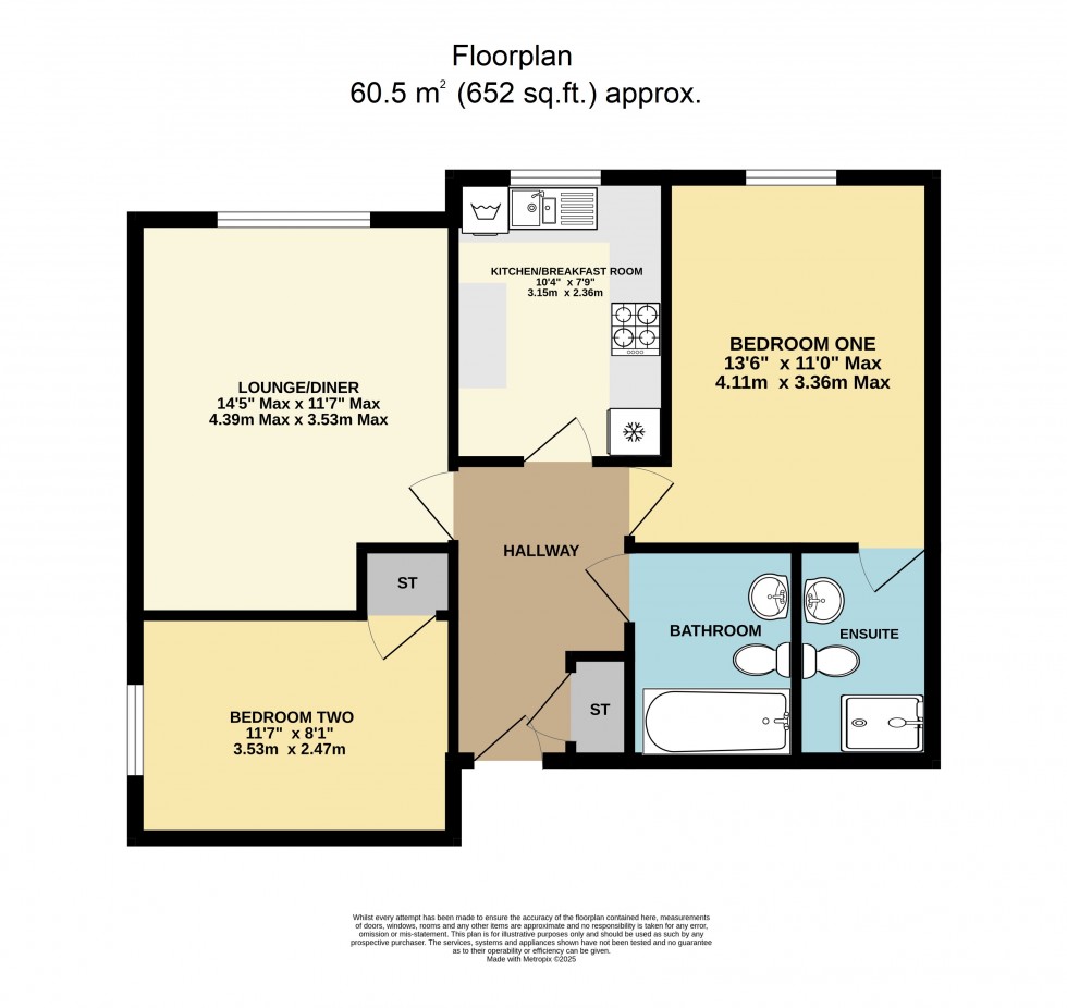 Floorplan for Gracie Court, Bournemouth, Dorset