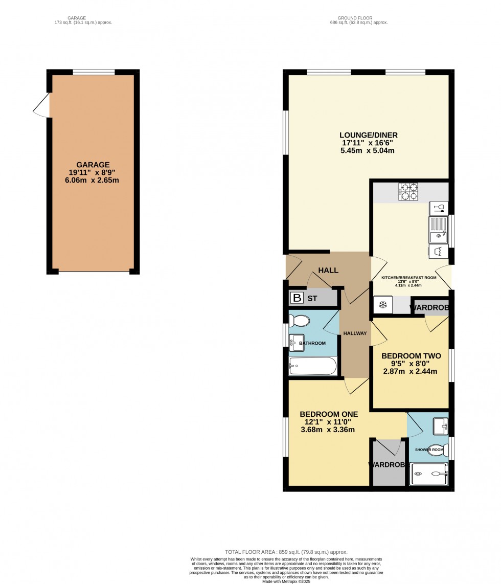 Floorplan for Stour Park, New Road, Bournemouth, Dorset